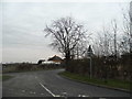 Hall End Road at the junction of Keeley Lane