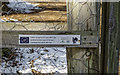 NH9416 : Capercaillie Management Sign by valenta