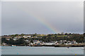 Rainbow over Flushing, Cornwall