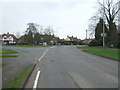 Road junction on Bedworth Road, Bulkington