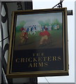 Sign for the Cricketers Arms, Collycroft, Bedworth