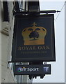 Sign for the Royal Oak Stockingford, Nuneaton