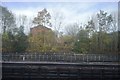 Jubilee line in a shallow cutting