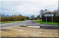 Road junction, Norton Way, Carterton, Oxon