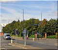 SJ7996 : Junction of Mosley Road and Village Way by Gerald England