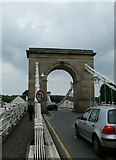 SU8586 : Marlow Suspension Bridge by Eirian Evans