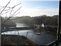 Weir on River Clyde