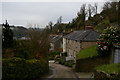 Lane dropping into Bodinnick