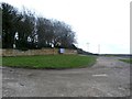 Wall near the Entrance to Burntwood Hall