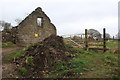 Ruined historic barn, Gelli