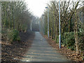 Path towards Kidbrooke station