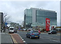 Looking north west on Edgware  Road (A5)