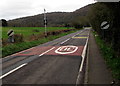 SO5300 : End of the 30 zone beyond Tintern by Jaggery