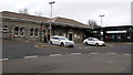 Entrance to Bridgend railway station