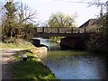 Crookham: Basingstoke Canal, Chequers Bridge