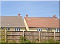 Houses by the railway line