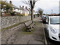 Coronation commemoration bench, West Road, Nottage