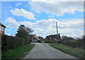 Woodfield Lane Approaching Crossroads Bell Heath