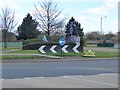 NZ5520 : Roundabout on the A66/Tees Dock Road (A1053) by Oliver Dixon