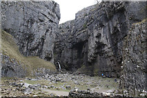 SD9164 : Gordale Scar by Malcolm Neal