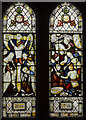 TA1181 : Stained glass window, St Oswald's church, Filey by Julian P Guffogg