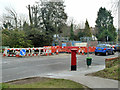 Bridge repairs, Bickley station