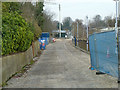 Approach to former goods yard, Bickley station