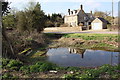 Pond beside Burford Road opposite Brook House