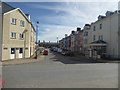 View to Borth railway station