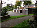 Brookside lockup garages, St Dials, Cwmbran