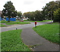 Path towards Blenheim Road, St Dials, Cwmbran