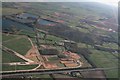 Quarries on the end of disused R.A.F.Swinderby