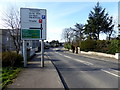 Traffic sign, Dublin Road, Omagh