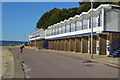 Double decker beach huts