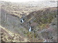 NM9938 : Waterfalls on the Eas na Gearr by John Ferguson