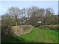 Farm track to Minffordd