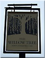 Sign for the Willow Tree Inn, Basford