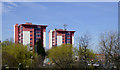 Tower blocks in Wolverhampton