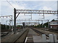 Railway north of Stockport railway station