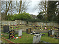 Sandbach Cemetery: old cremation area