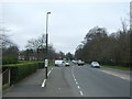 Bus stop on Strelley Road (B6004)