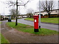 Queen Elizabeth II pillarbox in Thornhill, Cwmbran