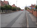 Mill Hill Lane - viewed from St Joseph