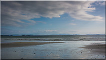 NM3718 : Ardalanish Beach - Paps of Jura in the distance by Peter Moore