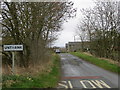 Road entering Unthank