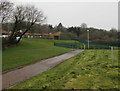 School entrance path, Upper Cwmbran