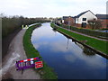 Laying a new towpath surface on the Trent and Mersey Canal