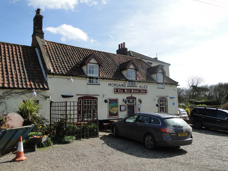 The Hill House Inn, Happisburgh © Adrian S Pye :: Geograph Britain and ...