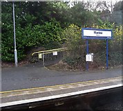 J4079 : Entrance and exit ramp at Marino Railway Station by Eric Jones