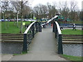 Footbridge over the River Leen, Bulwell